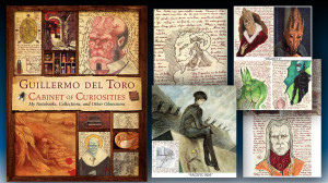 Del Toro Sketchbook & Cover of book